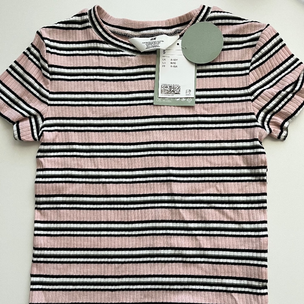 H&M girls top, new with tags, size 8/10